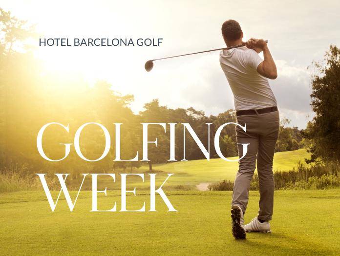 Golfing week Barcelona Golf 4* Sup Hotel Sant Esteve Sesrovires